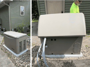 20 Kw Kohler Standby Generator Installation For Michigan Ice Storm Power Outages In Alpena, Mi